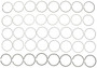 MAHLE Engine Piston Ring Set 42108CP
