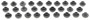 MAHLE Engine Valve Cover Grommet Set P/N:GS33418