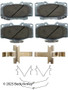 Beck/Arnley Disc Brake Pad Set P/N:085-6391