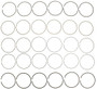 MAHLE Engine Piston Ring Set P/N:42155CP