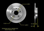 BENDIX PREMIUM DRUM AND ROTOR Disc Brake Rotor P/N:PRT5461