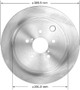 BENDIX PREMIUM DRUM AND ROTOR Disc Brake Rotor P/N:PRT6116
