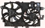 Agility Autoparts Dual Radiator and Condenser Fan Assembly P/N:6010020