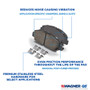 Wagner Brake Disc Brake Pad Set P/N:ZX914A