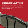 Wagner Brake Disc Brake Pad Set P/N:OEX1108