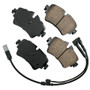Akebono EURO Disc Brake Pad Set P/N:EUR1801