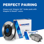 Wagner Brake Disc Brake Pad Set P/N:ZX1694