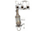 AP/CATCO/Eastern CARB Exhaust Manifold with Integrated Catalytic Converter P/N:774035