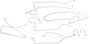Dorman - OE Solutions Brake Hydraulic Line Kit P/N:919-117