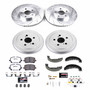 PowerStop Disc Brake Pad and Rotor / Drum Brake Shoe and Drum Kit P/N:K15200DK-26