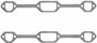 FEL-PRO Exhaust Manifold Gasket Set P/N:MS 95573-1