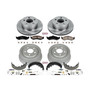 PowerStop Disc Brake Pad and Rotor / Drum Brake Shoe and Drum Kit P/N:KOE15215DK