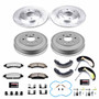 PowerStop Disc Brake Pad and Rotor / Drum Brake Shoe and Drum Kit P/N:K15237DK-36