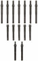 FEL-PRO Engine Cylinder Head Bolt Set P/N:ES 71102
