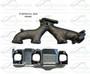 Davico Mfg Exhaust Manifold P/N:663443