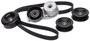 Gates Serpentine Belt Drive Component Kit 90K-38189B