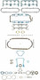 FEL-PRO Engine Complete Overhaul Gasket Set P/N:FS 8553 PT-10