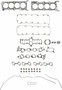FEL-PRO Engine Cylinder Head Gasket Set P/N:HS 9790 PT-11