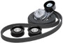 Gates Serpentine Belt Drive Component Kit 90K-39153A