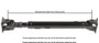 CARDONE Reman Drive Shaft P/N:65-3000