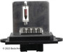 Beck/Arnley HVAC Blower Motor Resistor P/N:204-0143