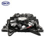 SKP Dual Radiator and Condenser Fan Assembly P/N:SK624090