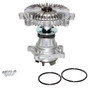 GMB Engine Water Pump with Fan Clutch P/N:165-0001