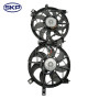SKP Dual Radiator and Condenser Fan Assembly P/N:SK624300
