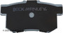 Beck/Arnley Disc Brake Pad Set P/N:085-6467