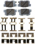 Beck/Arnley Disc Brake Pad Set P/N:085-6467