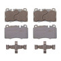 Wagner Brake Disc Brake Pad Set P/N:OEX1663