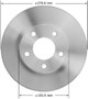 BENDIX PREMIUM DRUM AND ROTOR Disc Brake Rotor P/N:PRT1911