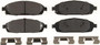 BENDIX FLEET METLOK Disc Brake Pad Set P/N:MKD1080FM