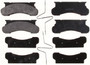 BENDIX FLEET METLOK Disc Brake Pad Set P/N:MKD120FM