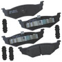BENDIX PREMIUM Disc Brake Pad Set P/N:SBC641