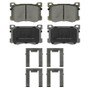Wagner Brake Disc Brake Pad Set P/N:QC1799