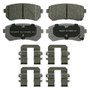 Wagner Brake Disc Brake Pad Set P/N:QC1829