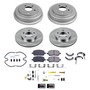 PowerStop Disc Brake Pad and Rotor / Drum Brake Shoe and Drum Kit P/N:KOE15521DK