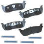 BENDIX PREMIUM Disc Brake Pad Set P/N:SBC711