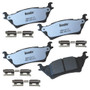 BENDIX FLEET METLOK Disc Brake Pad Set P/N:MKD1602FM