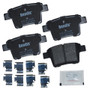 BENDIX PRIORITY 1 Disc Brake Pad Set P/N:CFC1071