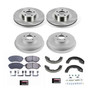 PowerStop Disc Brake Pad and Rotor / Drum Brake Shoe and Drum Kit P/N:KOE15467DK