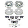 PowerStop Disc Brake Pad and Rotor / Drum Brake Shoe and Drum Kit P/N:K15522DK