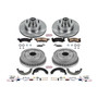 PowerStop Disc Brake Pad and Rotor / Drum Brake Shoe and Drum Kit P/N:KOE15019DK