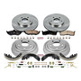 PowerStop Disc Brake Pad and Rotor / Drum Brake Shoe and Drum Kit P/N:KOE15058DK