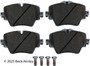 Beck/Arnley Disc Brake Pad Set P/N:085-7106