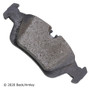Beck/Arnley Disc Brake Pad Set P/N:089-1484