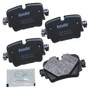 BENDIX PRIORITY 1 Disc Brake Pad Set P/N:CFM1752
