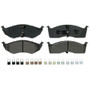 FVP Friction Disc Brake Pad Set P/N:FVM591