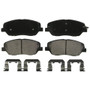 Wagner Brake Disc Brake Pad Set P/N:ZD1385